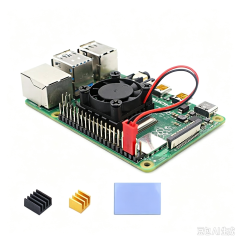 Raspberry Pi 4B Cooling Fan and Case