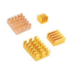 Raspberry Pi 4B Heatsink 4pcs With Back Glue