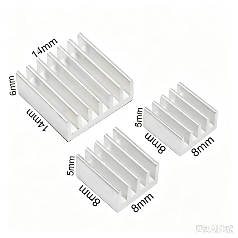 Raspberry Pi Heat Sink 3pcs