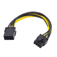 6/8Pin to 8 Pin Power Adapter Cable
