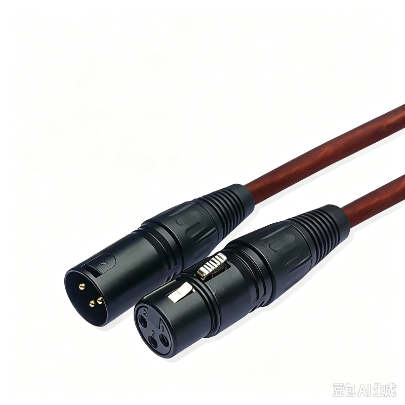 DMX512 Three-core XLR Male to Female Cable