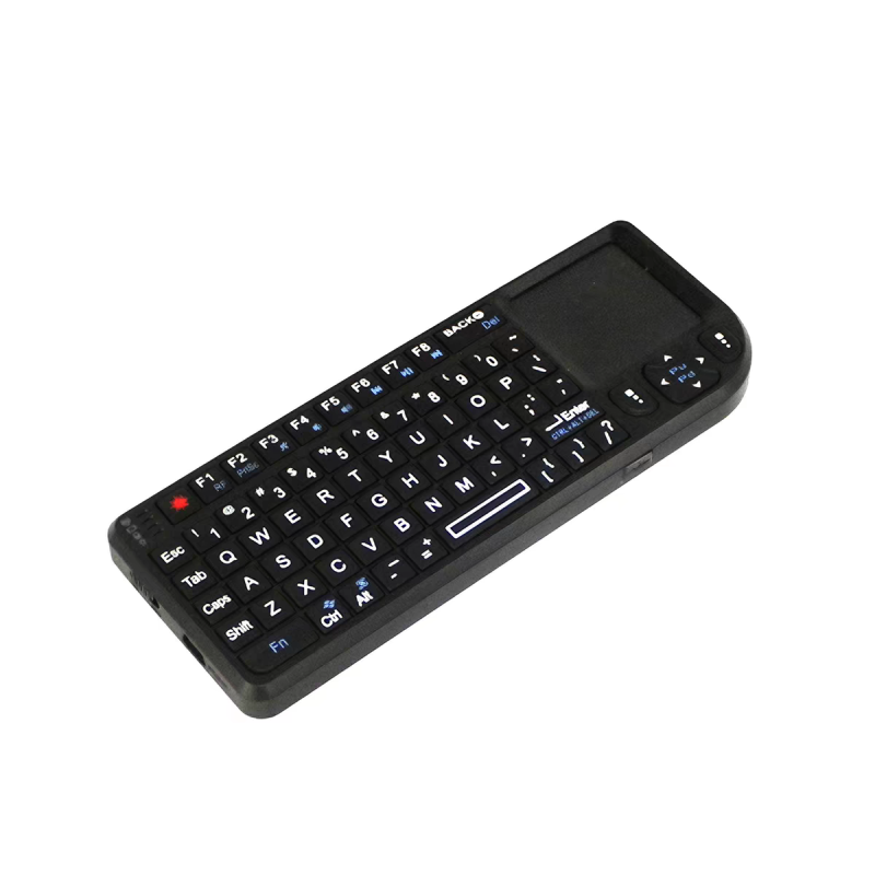 Raspberry Pi 3B+/4B 2.4Ghz Mini Backlit Wireless USB Keyboard with Touchpad