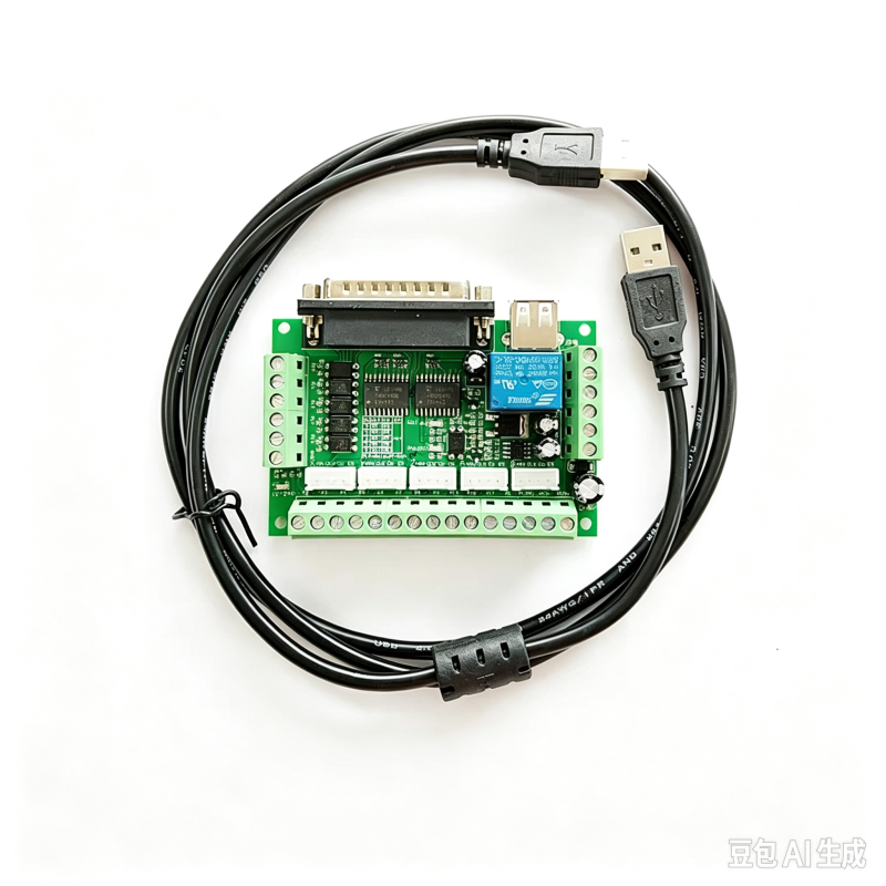 MACH3 Engraving Machine Interface Board with USB Cable