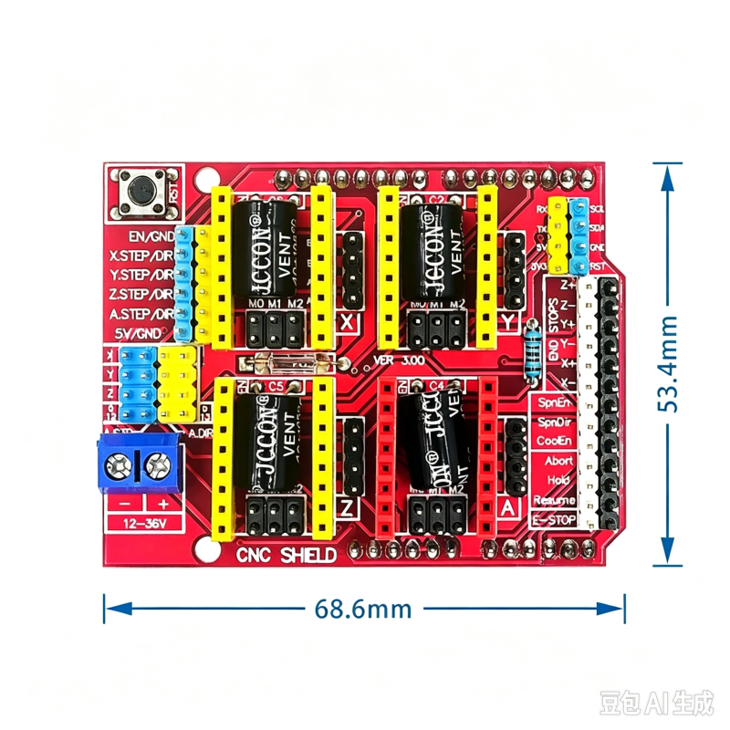 CNC Shield V3 A4988 Driver Expansion Board