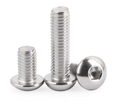 304 M8 Half Round Head Hexagon Socket Screw