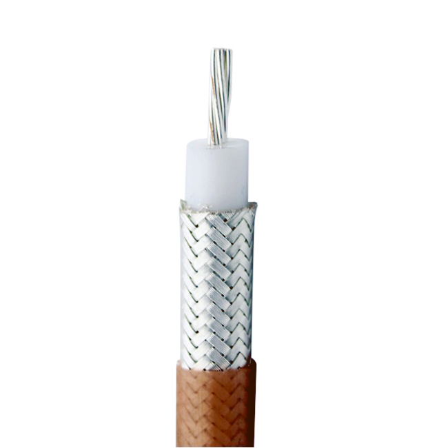High Temperature Competitive Price PTFE Insulation FEP Jacket RG393 Coaxial Cable