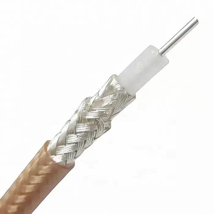 High Temperature RG142 RG316 RG178 RG179 RG400 coaxial cable for telecommunication