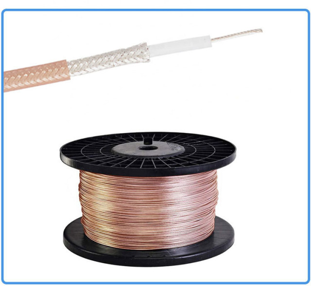 50Ohm Low Loss RG316 RG178 RG179 RG142 RG400 Coaxial Cable with With Certification