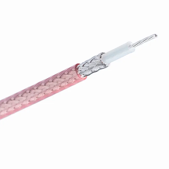 Low Loss High Temperature Double Shielded RG316 Coaxial Cable