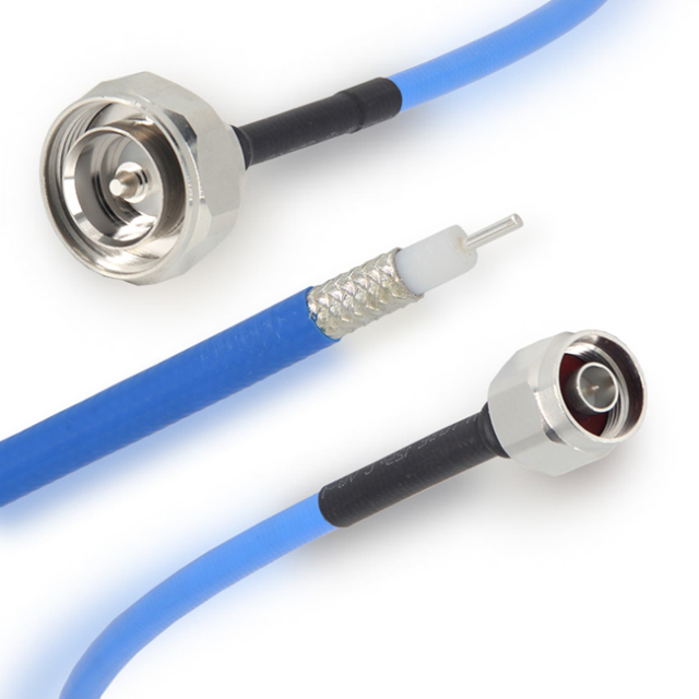 High Temperature 50ohm Low PIM 086 RG402 Semi Flexible RF Coaxial Cable