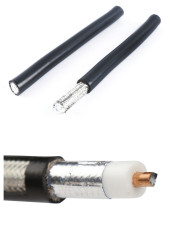 High Performance 50ohm LMR500 LMR600 Low Loss RF Coaxial Cable for Communication