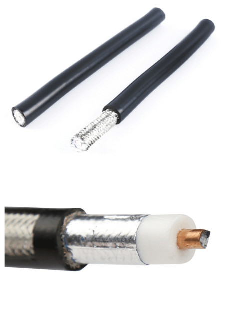 High Performance 50ohm LMR500 LMR600 Low Loss RF Coaxial Cable for Communication