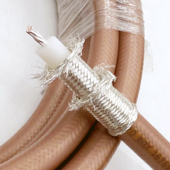 High Temperature Competitive Price PTFE Insulation FEP Jacket RG393 Coaxial Cable