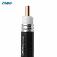 China Wholesale Corrugated Outdoor Jumper 50ohm Aluminium RF Feeder 1- 1/4" Coaxial Cable