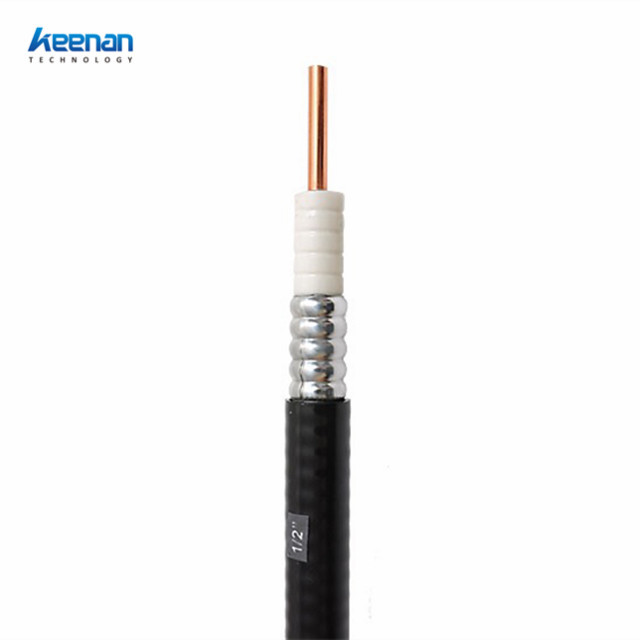 50Ohm RF Feeder Cable 1/2" Aluminium Corrugated Tube Coaxial Cable
