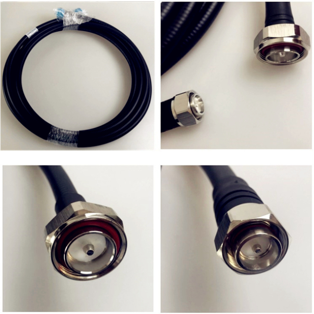 Manufacturer Direct Sale 7/16 Din Male to 4.3-10 Mini Din 1/2' Super Flexible Jumper Cable