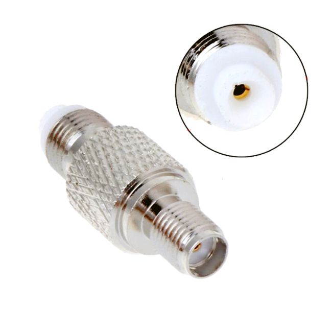FME Female to TNC Female Coaxial RF Connector Adapter for Wireless Router Antenna