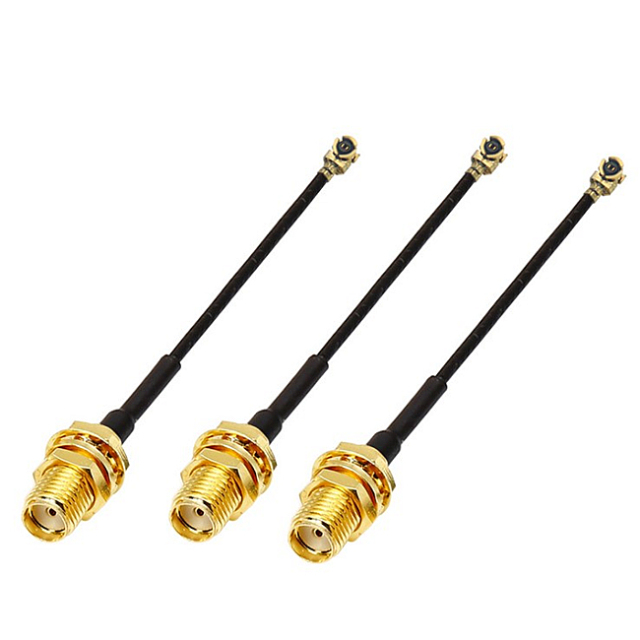 Internal Antenna Cable RF 1.13 Cable SMA Female to Ipex UFL Pigtail Cable Assembly