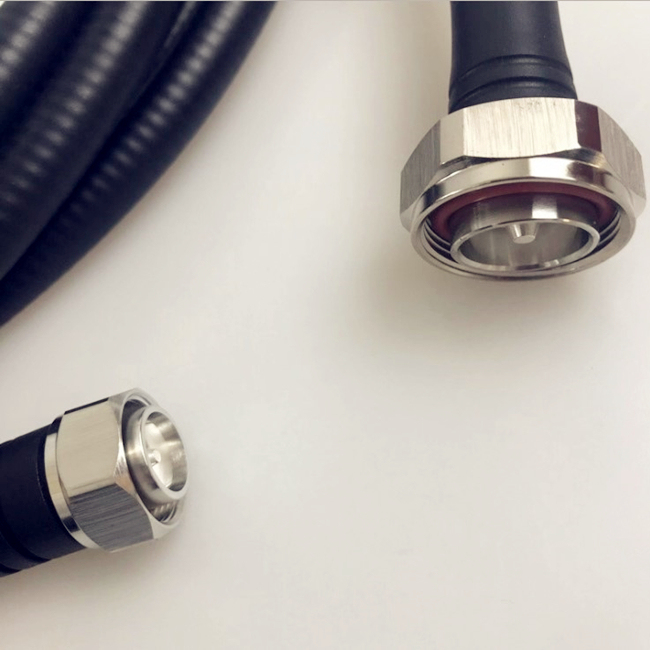 Manufacturer Direct Sale 7/16 Din Male to 4.3-10 Mini Din 1/2' Super Flexible Jumper Cable
