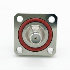 N Female to SMA Female Panel Mount 4 Hole Flange Pcb Connector Adapter