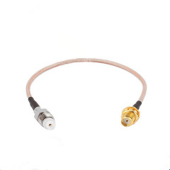 FME Female Cable Assembly Connector for RG174 RG316 LMR240 5D-FB Coaxial Cable