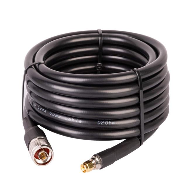 N Male to SMA Male Low Loss LMR400 Extention Cable for GSM CDMA GPS Outdoor WiFi Antenna