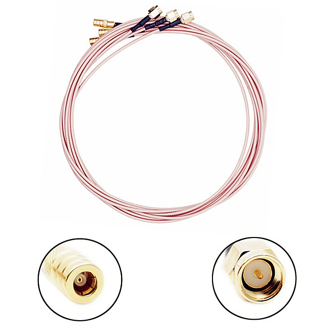 SMA Male to SMB Female Digital TV Antenna coaxial RG316 extension cable assembly