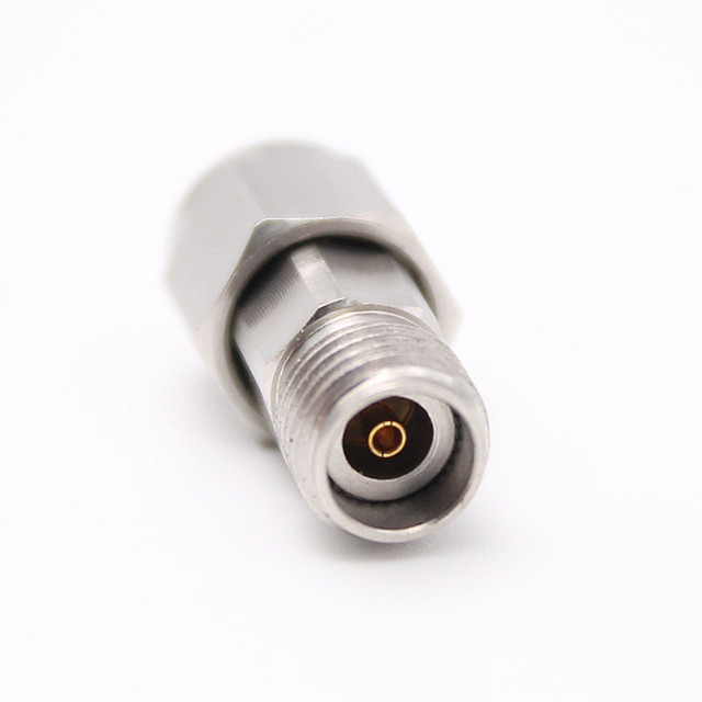 DC-40G Stainless Steel 2.92 Male to 2.92 Female 2W 1-30db RF Fixed Attenuator