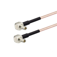 SMA Female to Dual Y Type TS9 Male Jumper  RG316 Pigtail Cable