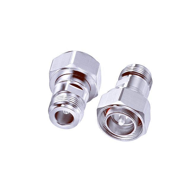 4.3-10 Mini DIN Male to N Female RF Coaxial Adapter for Telecommunication