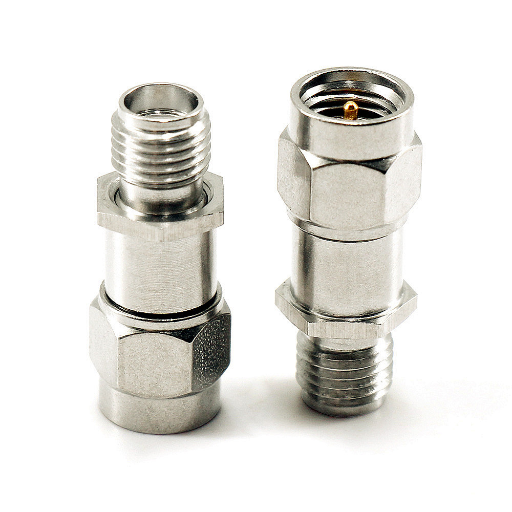 DC-12G Stainless Steel SMA Male to SMA Female 2W RF Fixed Attenuator 1-40db