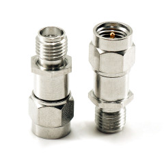DC-12G Stainless Steel SMA Male to SMA Female 2W RF Fixed Attenuator 1-40db