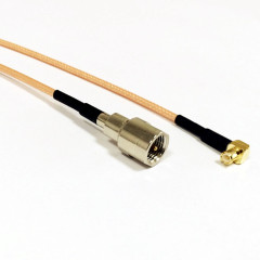 RF Connector MCX Male Plug Right Angle to FME Male RG316 Jump Cable for Wifi Antenna Aerial