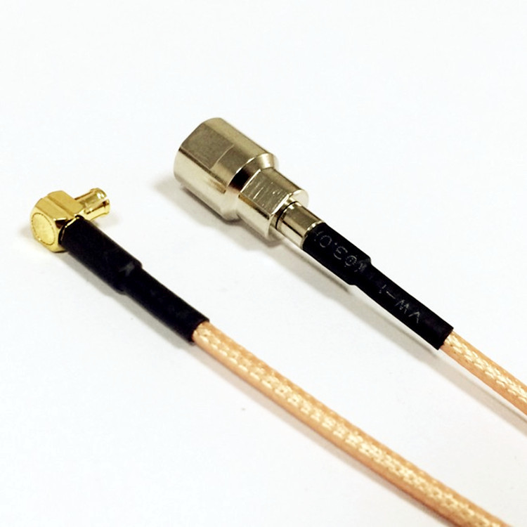 RF Connector MCX Male Plug Right Angle to FME Male RG316 Jump Cable for Wifi Antenna Aerial