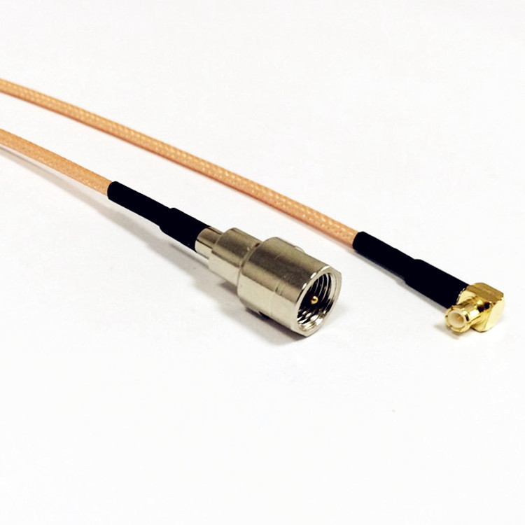 RF Connector MCX Male Plug Right Angle to FME Male RG316 Jump Cable for Wifi Antenna Aerial