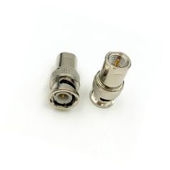 BNC Male to FME Male Coaxial RF Adapter for Ham Radio Wilson Booster WiFi Radio GPS Antenna