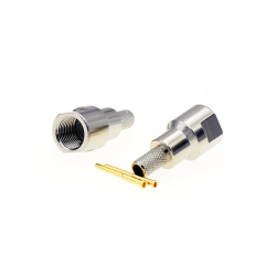 Made in China FME Male Crimp RF Connector for Rg174 Rg316 Rg178 Cable