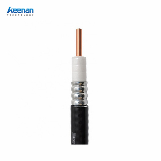 RF Feeder 50Ohm Coaxial Cable Corrugated Aluminium Tube 7/8" Coaxial Cable
