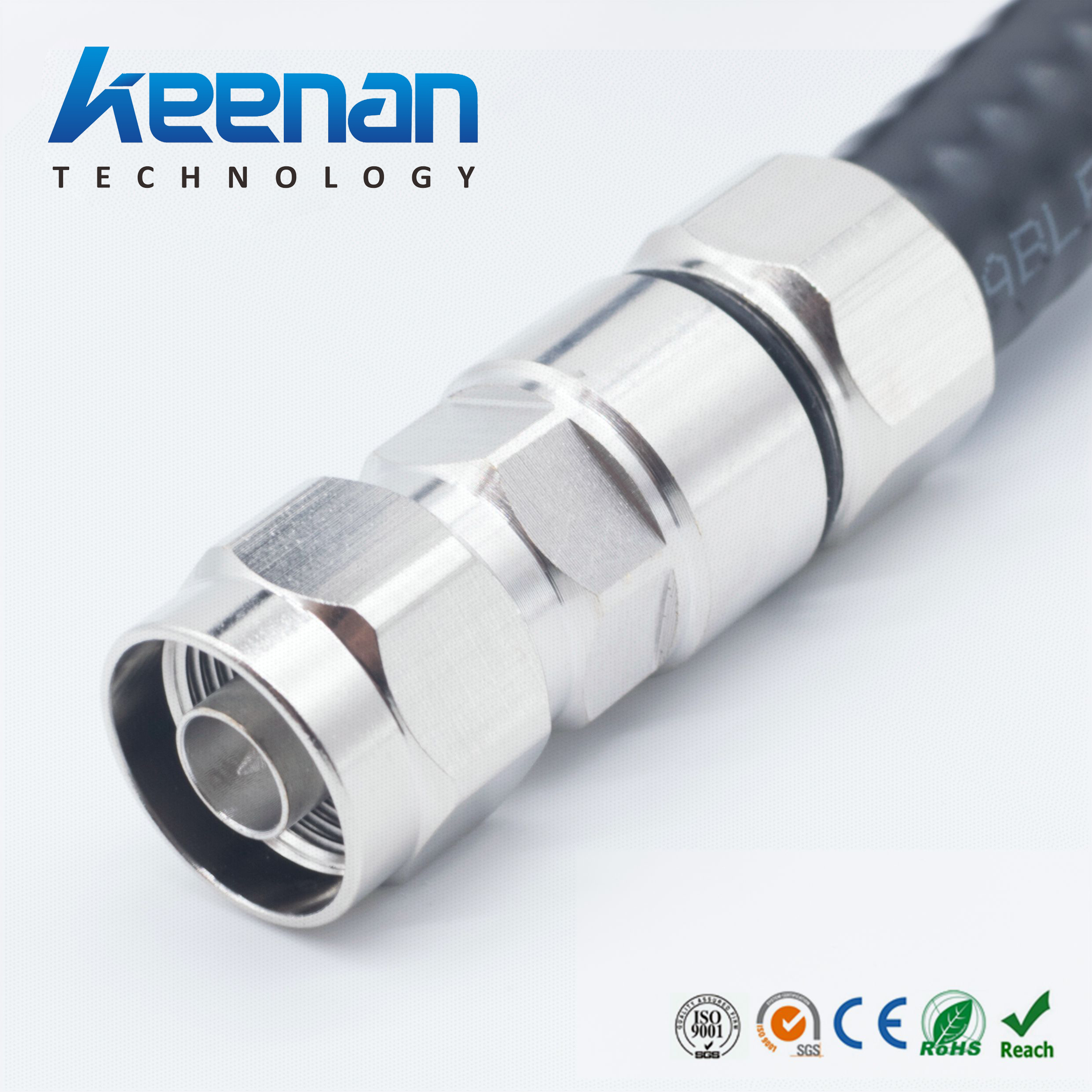 Low Loss 50Ohm Corrugated Tube Cable RF Feeder 1/2" Coaxial Cable