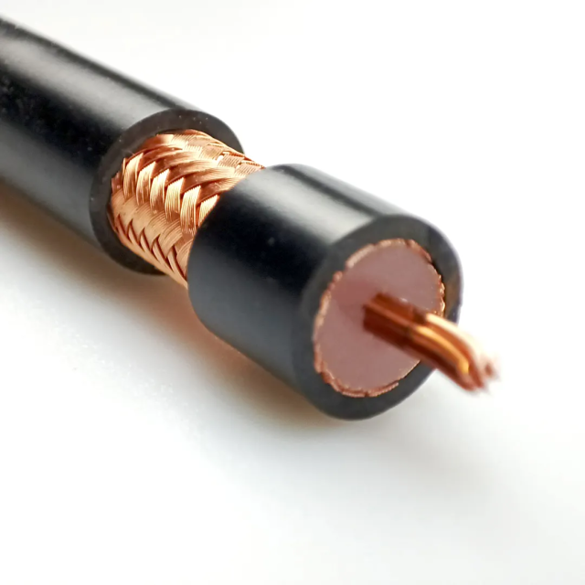 High Quality 50Ohm Good Flexibility Multipurpose MIL-C-17 RG213 RG8U Coaxial Cable