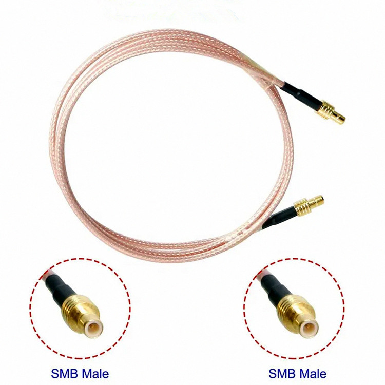SMB Male to SMB Female Connector RG174 RG178 RG316 Pigtail Coaxial WIFI Wireless Antenna Cable
