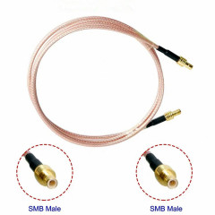 SMB Male to SMB Female Connector RG174 RG178 RG316 Pigtail Coaxial WIFI Wireless Antenna Cable