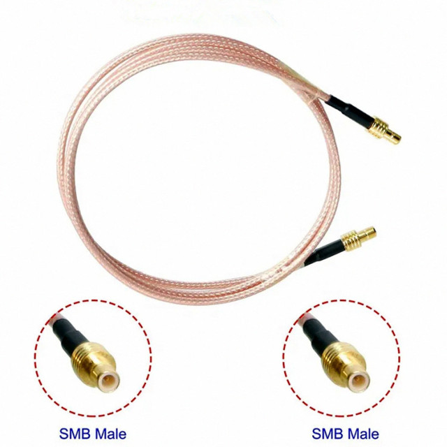 SMB Male to SMB Female Connector RG174 RG178 RG316 Pigtail Coaxial WIFI Wireless Antenna Cable