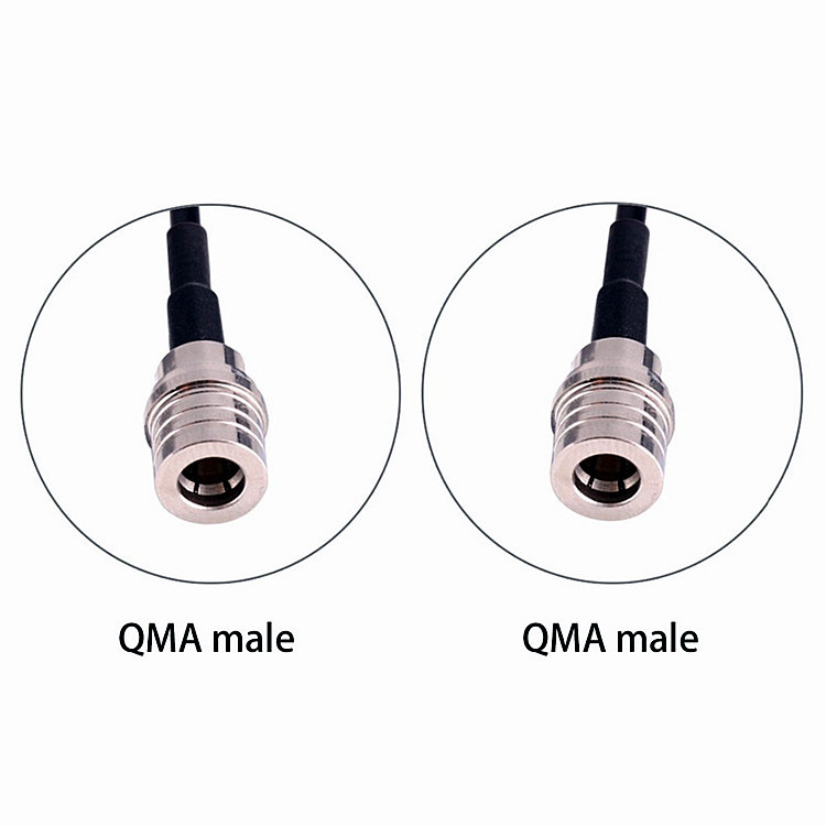 RF Jumper Cable QMA Male to QMA Male Coaxial RG58 RG316 LMR195 LMR240 for GPS Antenna