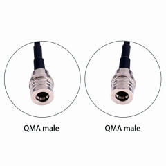 RF Jumper Cable QMA Male to QMA Male Coaxial RG58 RG316 LMR195 LMR240 for GPS Antenna