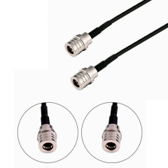 RF Jumper Cable QMA Male to QMA Male Coaxial RG58 RG316 LMR195 LMR240 for GPS Antenna
