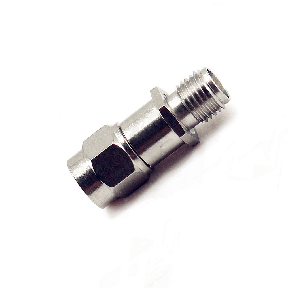 DC-12G Stainless Steel SMA Male to SMA Female 2W RF Fixed Attenuator 1-40db