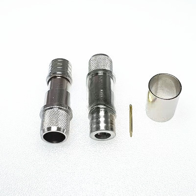 RF Coaxial QMA Male Plug Crimp Connector for RG213 LMR400 RG8 Coaxial Cable