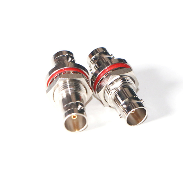 75ohm BNC Female to Female Waterproof Bulkhead RF Coaxial Connector Adapter