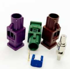 Automotive Male Connector FAKRA A B C D E F G H I K Z For GPS Antenna Car Video TV Radio Camera